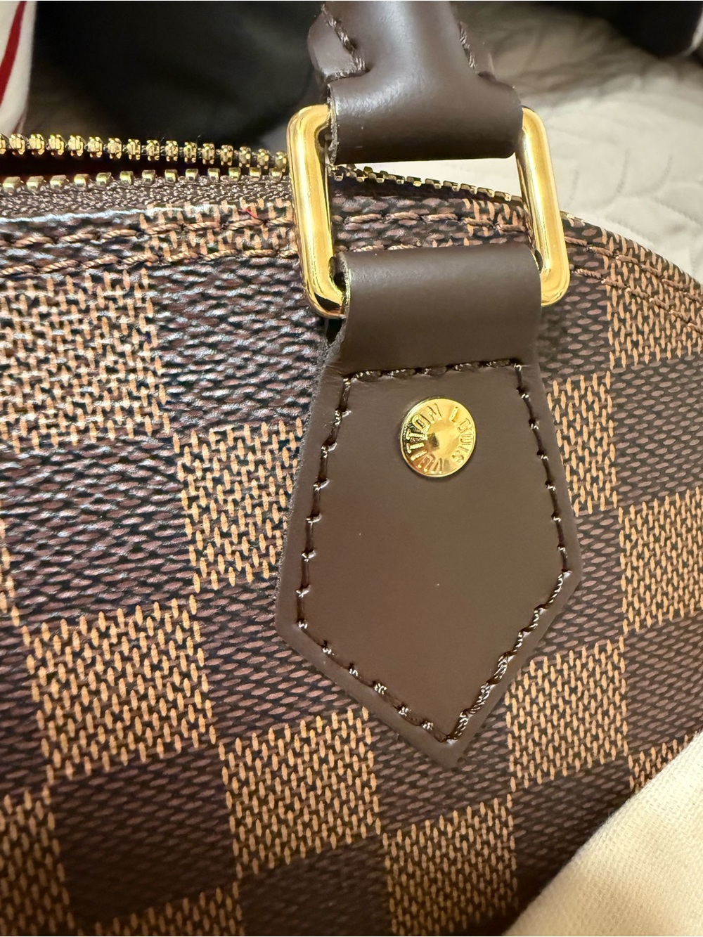 LOUIS VUITTON ALMA BB DAMIER EBENE - Picture 5 of 16